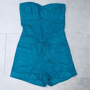 Turquoise Bebe Romper